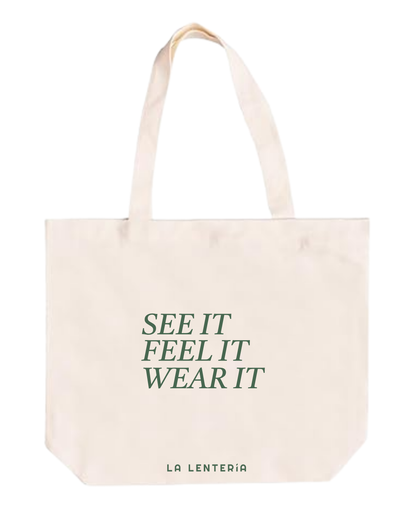 TOTE BAG WIDE TELA