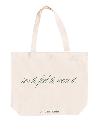 TOTE BAG WIDE TELA