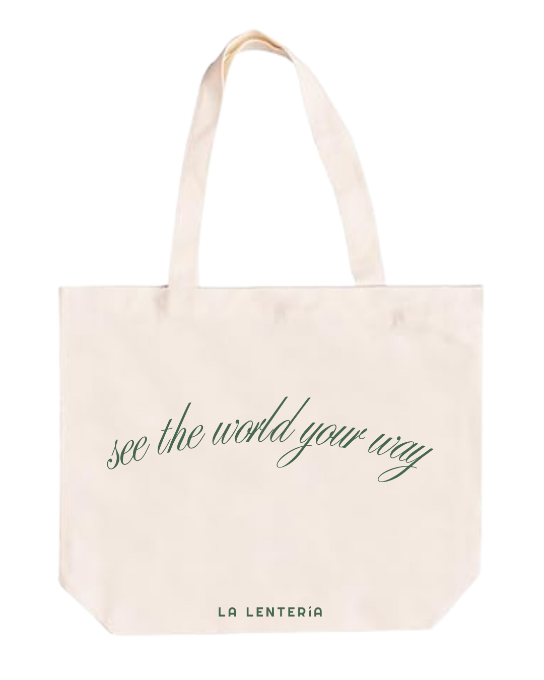 TOTE BAG WIDE TELA