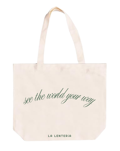 TOTE BAG WIDE TELA